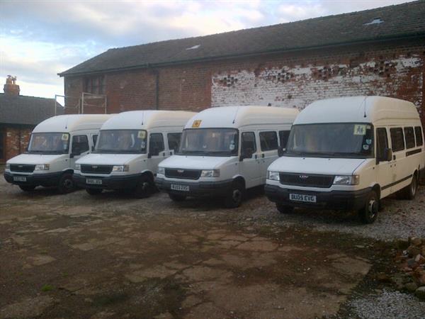 2003 to 2005 17 Seat LDV Minibuses