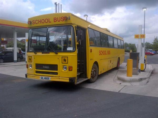 1987 Leyland Tiger Manual without seats {file pic}