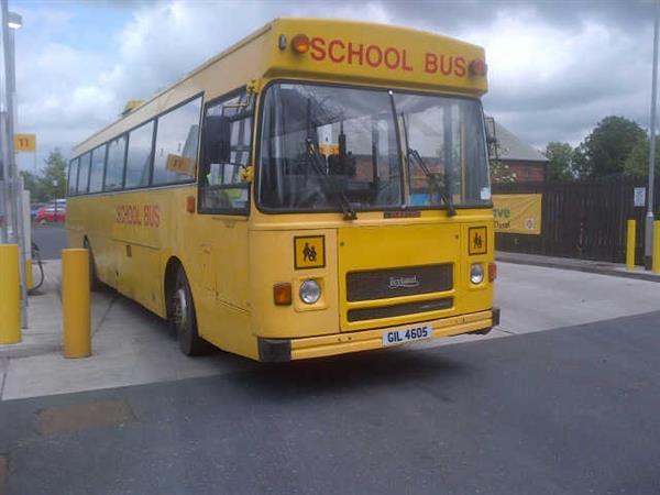 1987 Leyland Tiger Manual without seats {file pic}