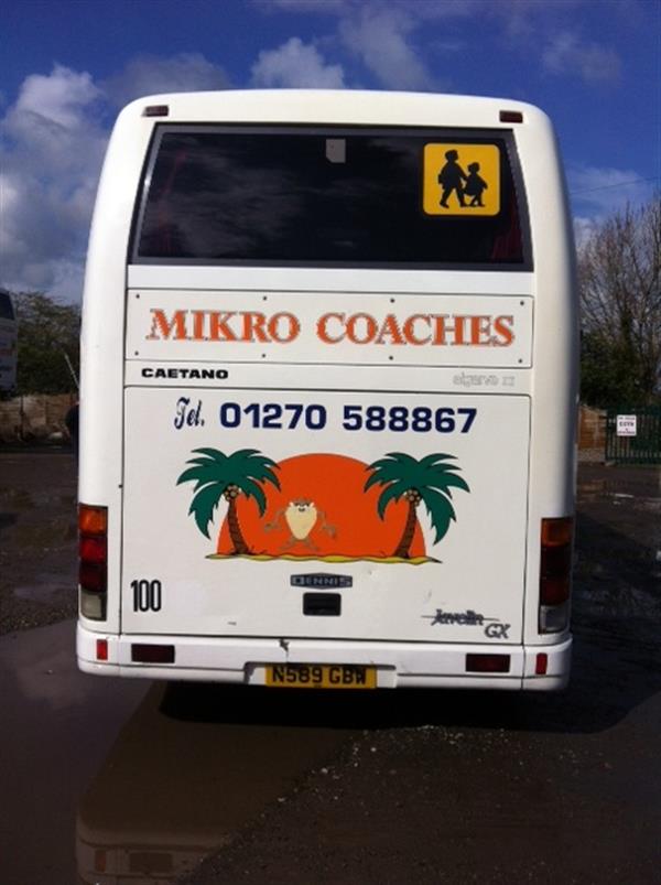 1996 Dennis Javelin 53 Seater 1996 Dennis Javelin 53 Seater