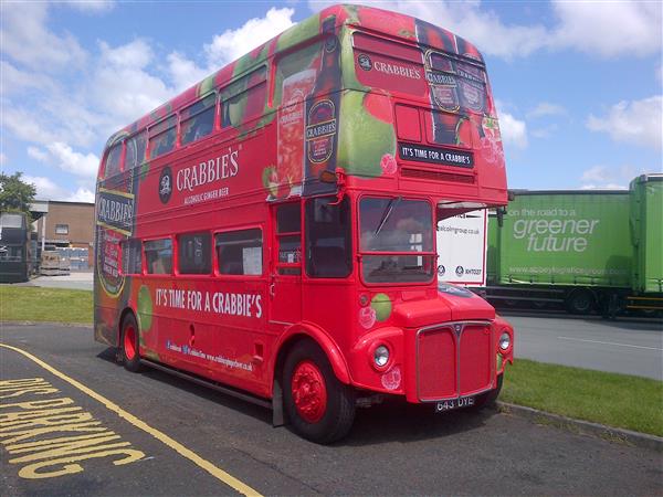 1963 AEC ROUTEMASTER WITH LEYLAND ENGINE AND ORIGINAL REG. NUMBER