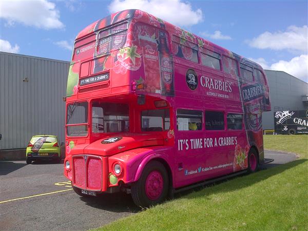 1963 AEC ROUTEMASTER WITH LEYLAND ENGINE AND ORIGINAL REG. NUMBER