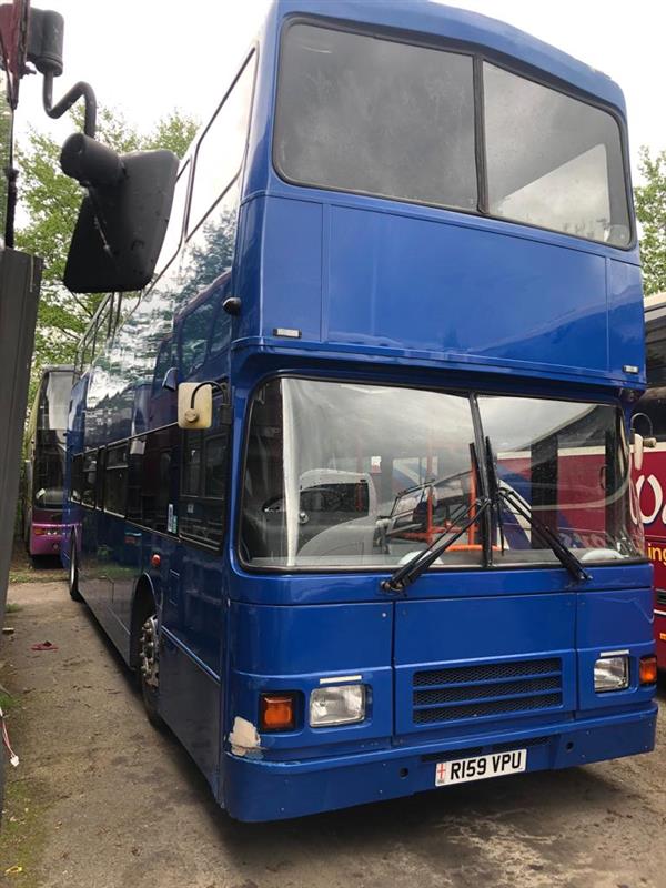 BELTED 1998 VOLVO OLYMPIAN 82 seater ALEXANDER BODY