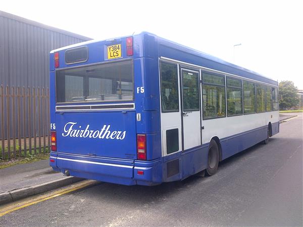 2001 DENNIS DART 9.8 METRE DUAL DOOR 30 SEATER