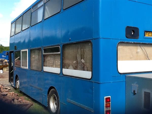 VOLVO DOUBLE DECKER FOOD TRUCK