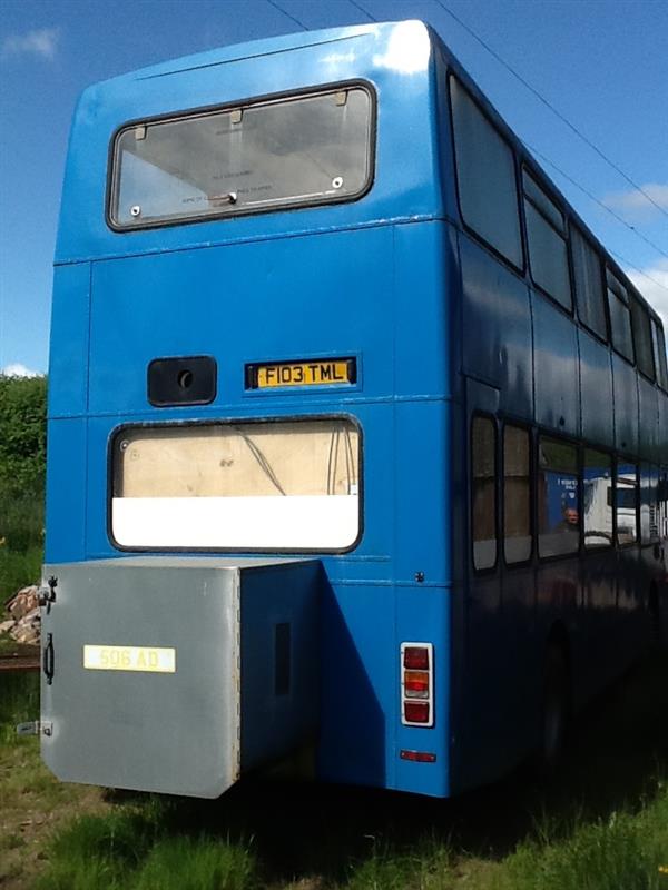 VOLVO DOUBLE DECKER FOOD TRUCK