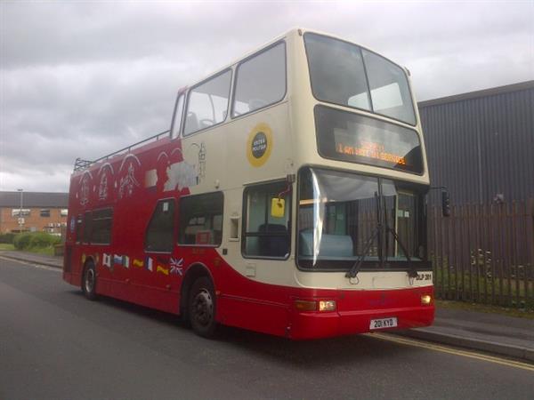 1999 DAF SEMI OPEN TOP BUS 65 seater