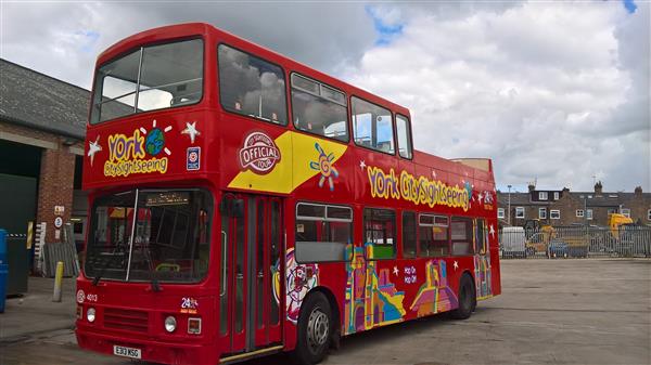 1992 Leyland Olympian semi open top bus