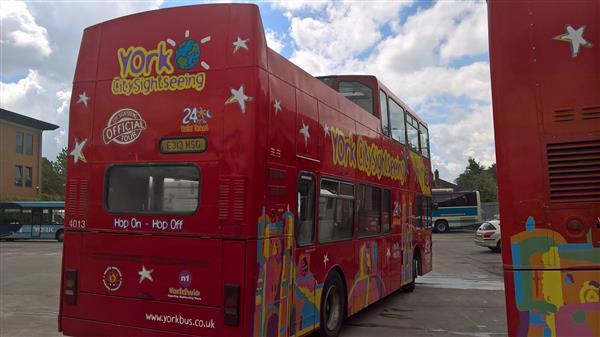 1992 Leyland Olympian semi open top bus