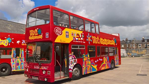 1992 Leyland Olympian semi open top bus