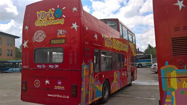 1992 Leyland Olympian semi open top bus