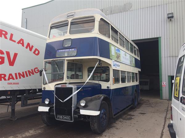 1965 Leyland PD2 Back Loader Half cab FDB340C