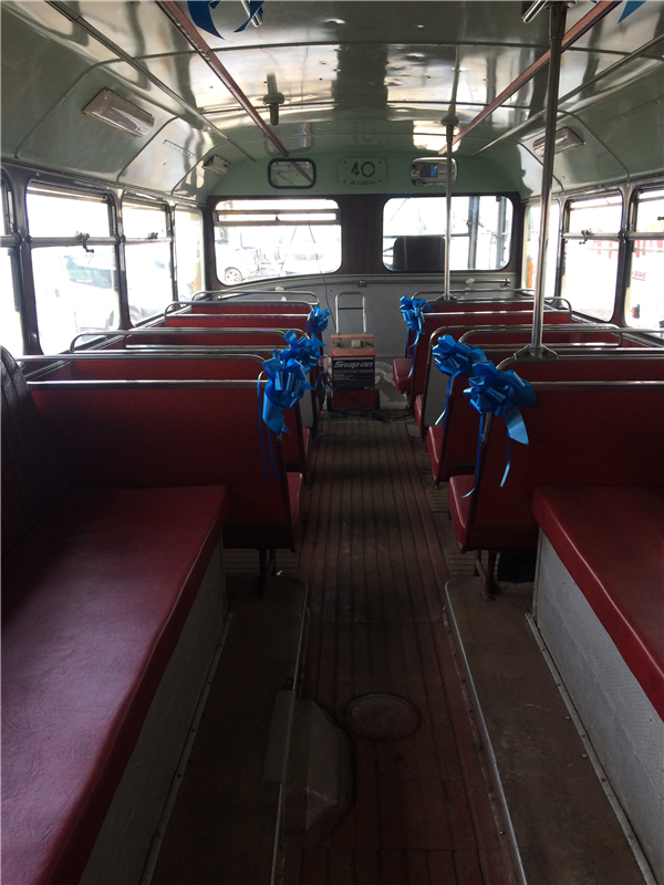 1965 Leyland PD2 Back Loader Half cab FDB340C