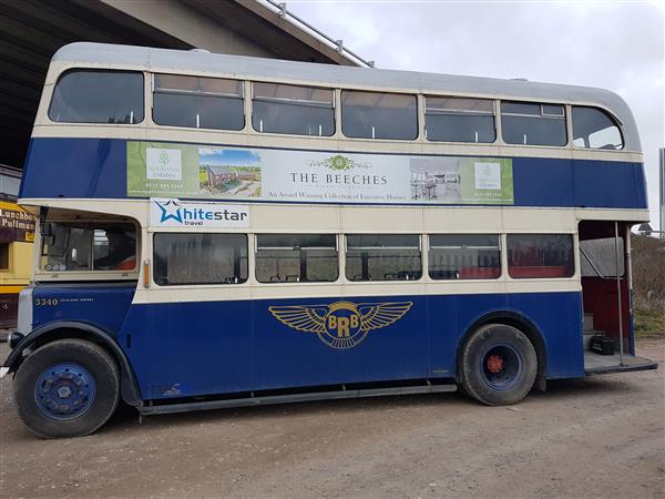 1965 Leyland PD2 Back Loader Half cab FDB340C