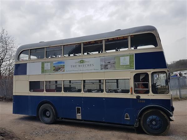 1965 Leyland PD2 Back Loader Half cab FDB340C