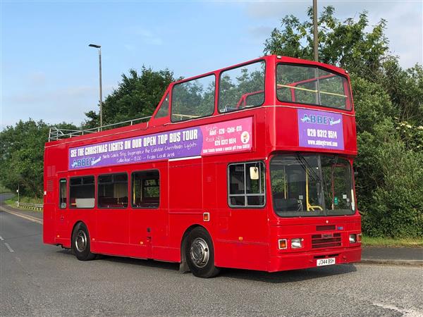 1992 Leyland Olympian Open Top sightseeing bus 1992 Leyland Olympian Open Top sightseeing bus