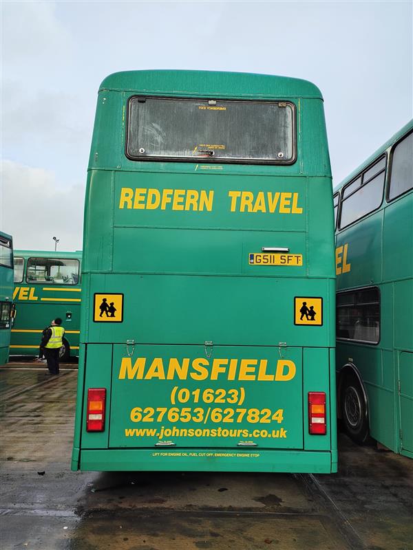 Low height 1990 LEYLAND OLYMPIAN DOUBLE DECKER 