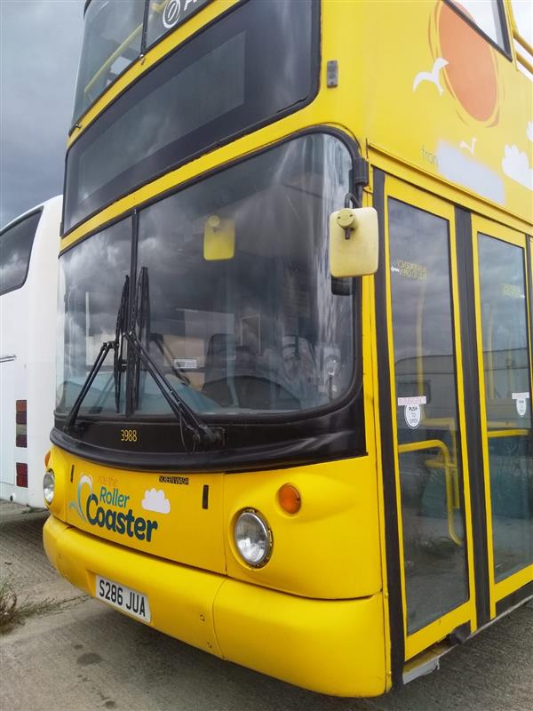 Semi open top Daf DB250  Double Decker 