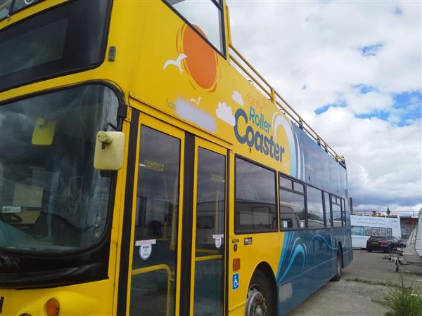 Semi open top Daf DB250  Double Decker 