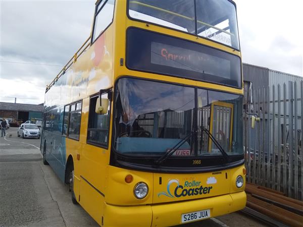 Semi open top Daf DB250  Double Decker 