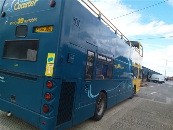 Semi open top Daf DB250  Double Decker 