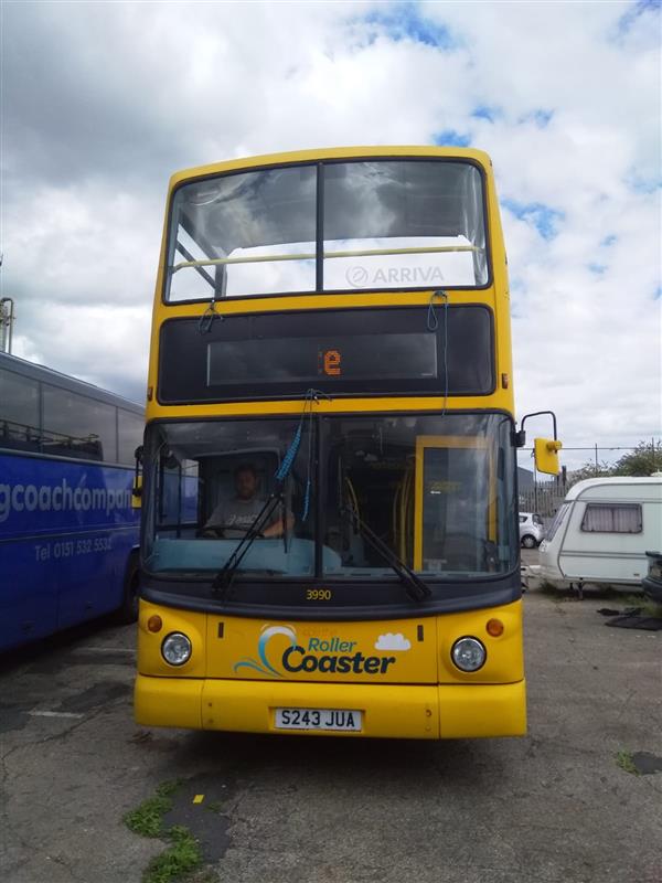 Semi open top Daf DB250  Double Decker 