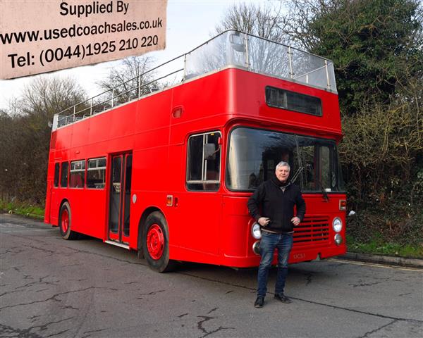 1980 Bristol VR open top bus 1980 Bristol VR open top bus