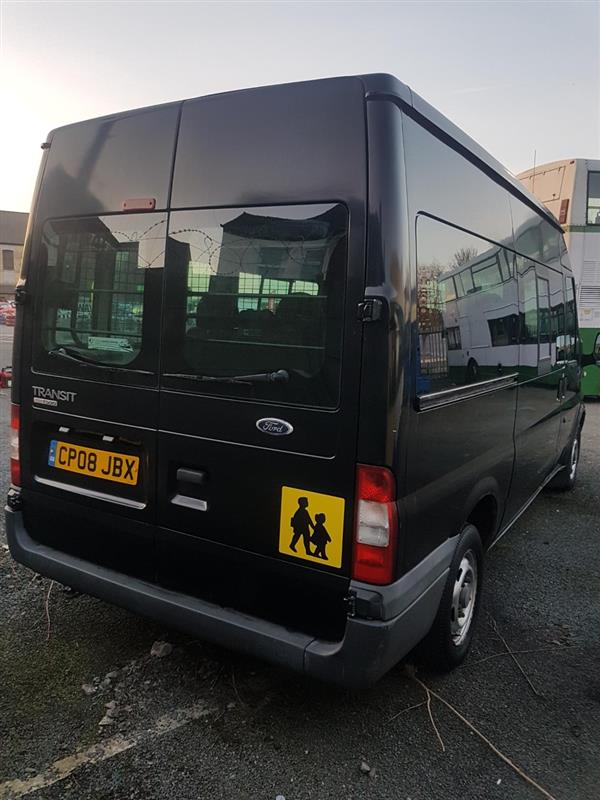 2008 FORD TRANSIT DIESEL 9 SEAT MINIBUS 2008 FORD TRANSIT DIESEL 9 SEAT MINIBUS