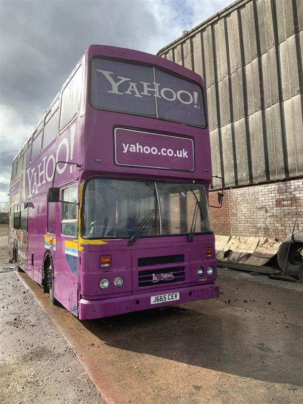 1992 Leyland Olympian outdoor facilities bus