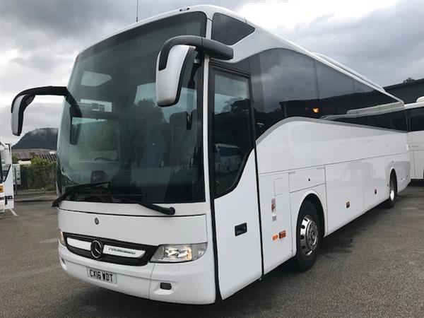 Sold in 2021. 2016 Mercedes Tourismo Euro 6 Coach Sold in 2021. 2016 Mercedes Tourismo Euro 6 Coach