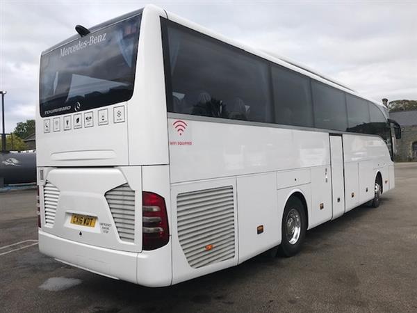 Sold in 2021. 2016 Mercedes Tourismo Euro 6 Coach Sold in 2021. 2016 Mercedes Tourismo Euro 6 Coach