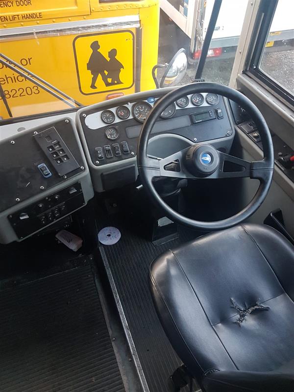 2001 Bluebird American School bus right hand drive