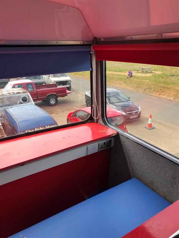 Mobile youth club Leyland Olympian double decker