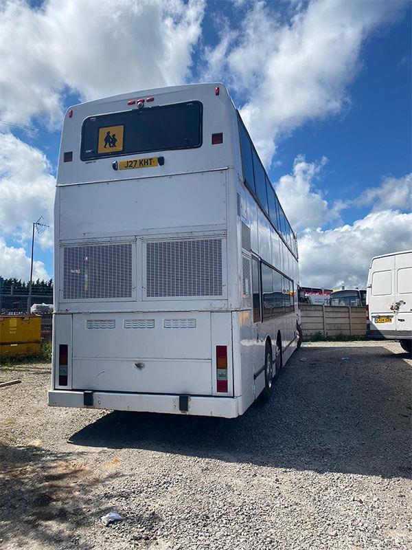 Leyland Olympian Triaxle coach, ex Hong Kong. Leyland Olympian Triaxle coach, ex Hong Kong.