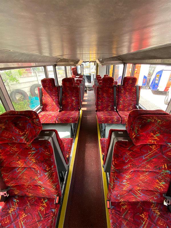 Leyland Olympian Triaxle coach, ex Hong Kong. Leyland Olympian Triaxle coach, ex Hong Kong.