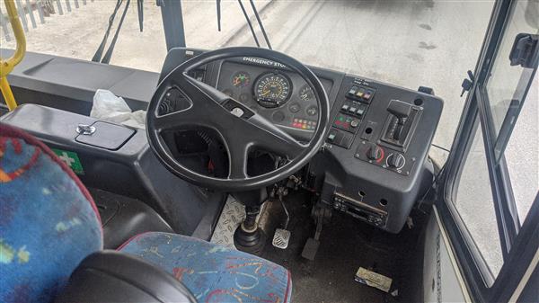 BMC 55 seat Schoolbus, 10.70 metres long. BMC 55 seat Schoolbus, 10.70 metres long.