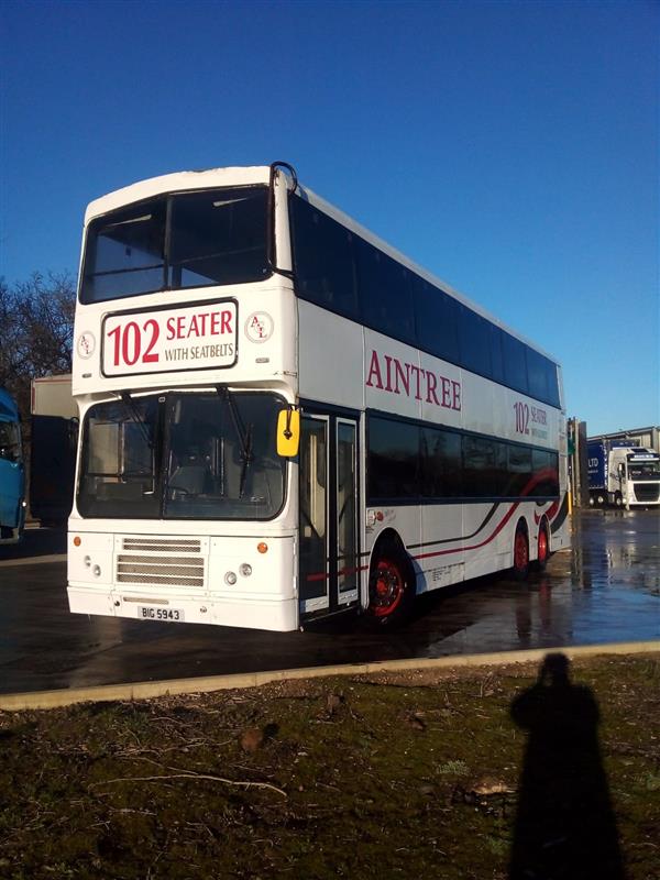 1992 Leyland Olympian Triaxle, 102 seater