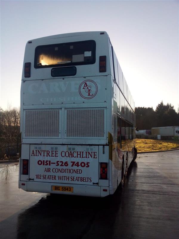 1992 Leyland Olympian Triaxle, 102 seater