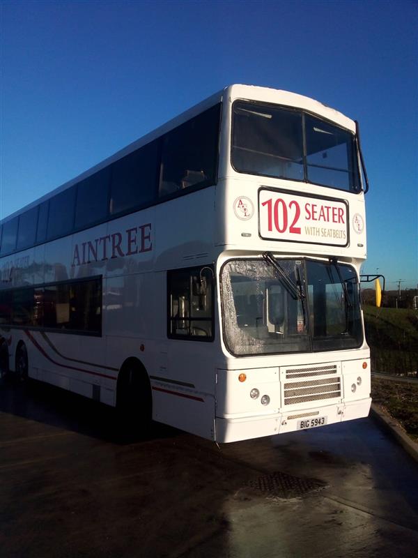 1992 Leyland Olympian Triaxle, 102 seater