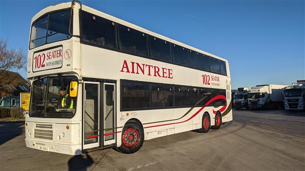 1992 Leyland Olympian Triaxle, 102 seater