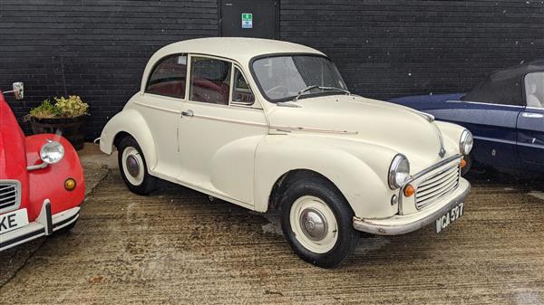 1960 Morris minor 1000, nice unrestored condition, drives well, solid underneath, original registration number WCA597, lots of fun, MOT and tax exempt, lots of fun, eye catching car by.