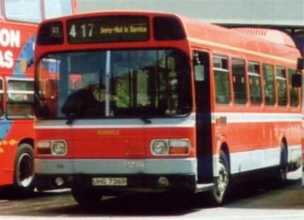 1977 Leyland national service bus 1977 Leyland national service bus
