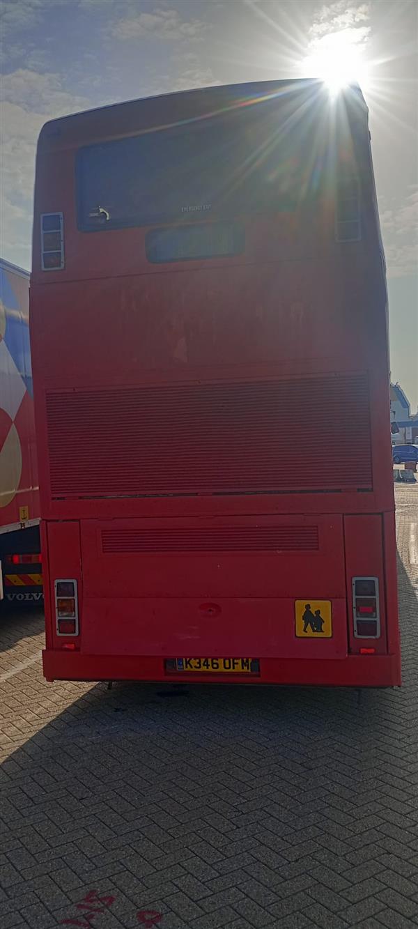 Now sold, 1993 Leyland Olympian triaxle in France 