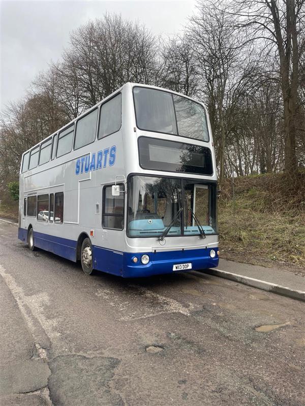 Volvo b7  double decker 78 seat belted seats