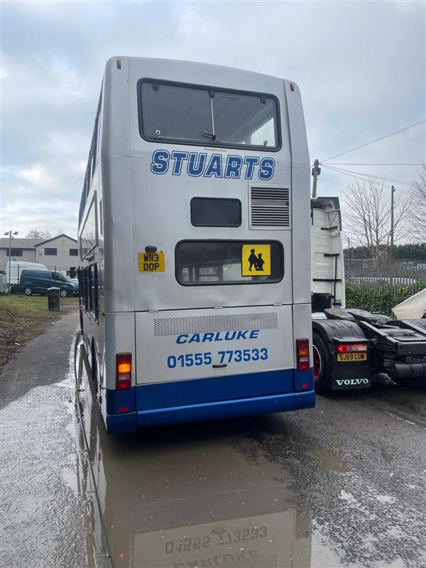 Volvo b7  double decker 78 seat belted seats