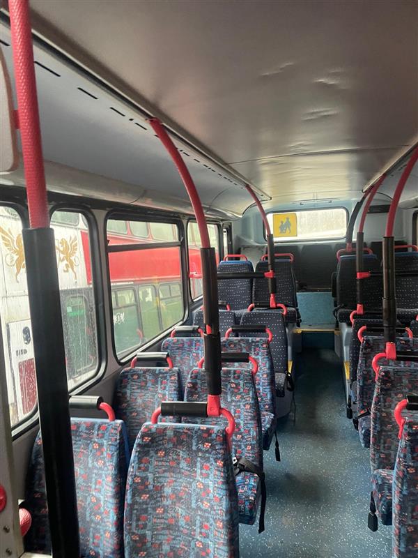 Volvo b7  double decker 78 seat belted seats