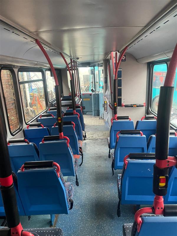 Volvo b7  double decker 78 seat belted seats