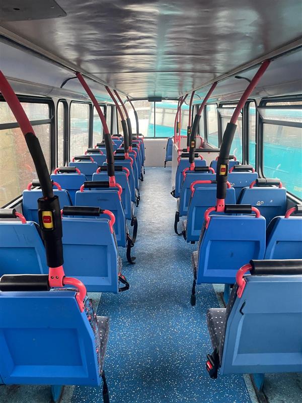 Volvo b7  double decker 78 seat belted seats