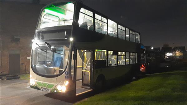 2002 VOLVO B7 DOUBLE DECKER BUS