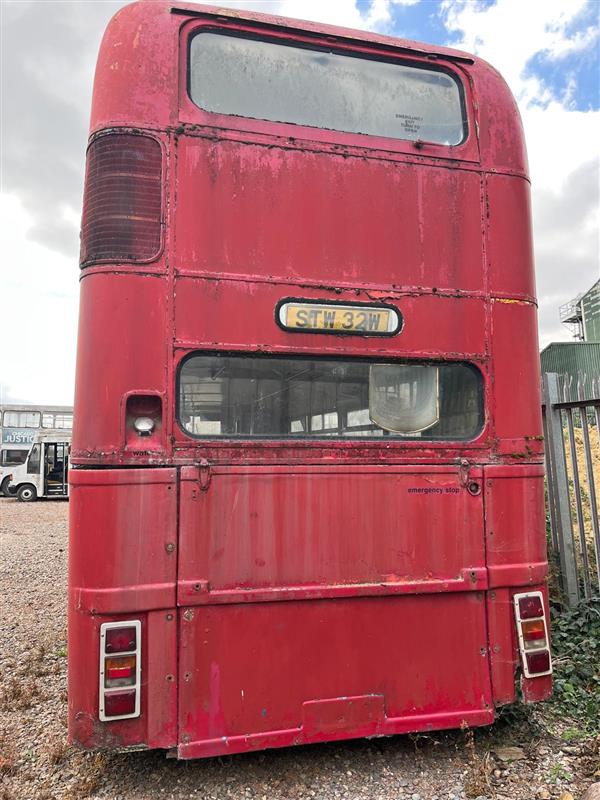 1980 BRISTOL VR RED DOUBLE DECKER BUS